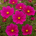 Set of 3 or 6 Large Plants - Cosmos Apollo Carmine, Ready to Plant in Your Garden, Peat-Free