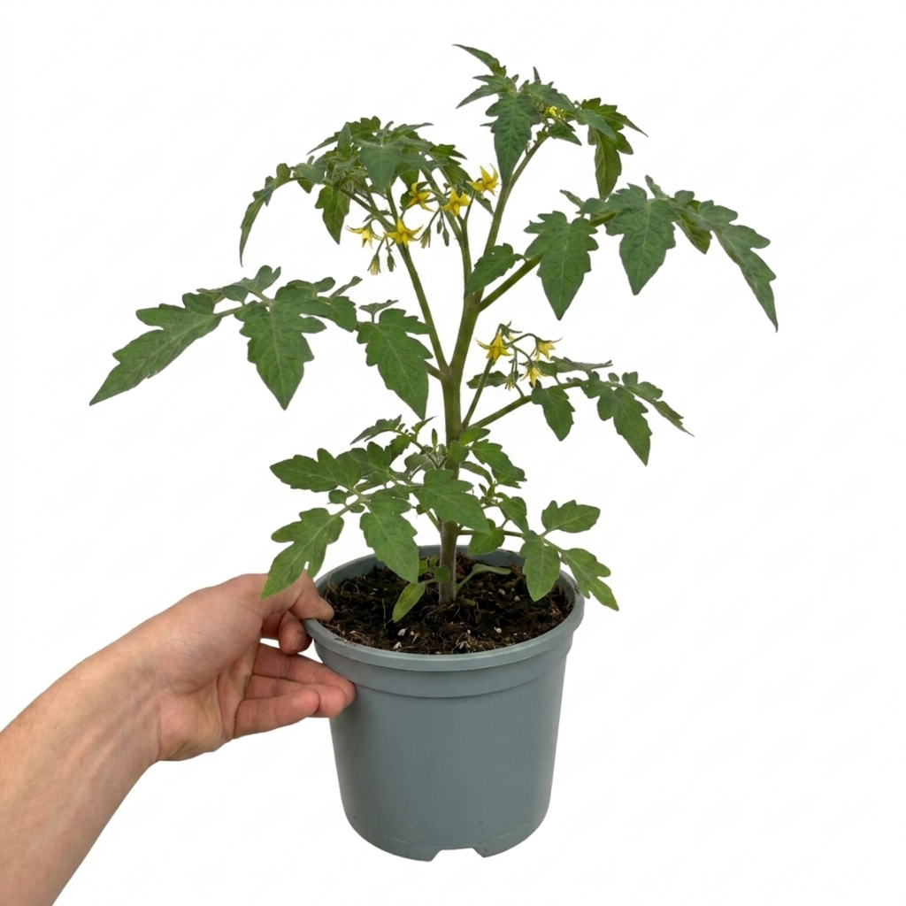 1 Sweet Million Cherry Tomato Plant, Prolific High Yield Vine, Outdoor Garden Ready, 2 Litre Root-Ball
