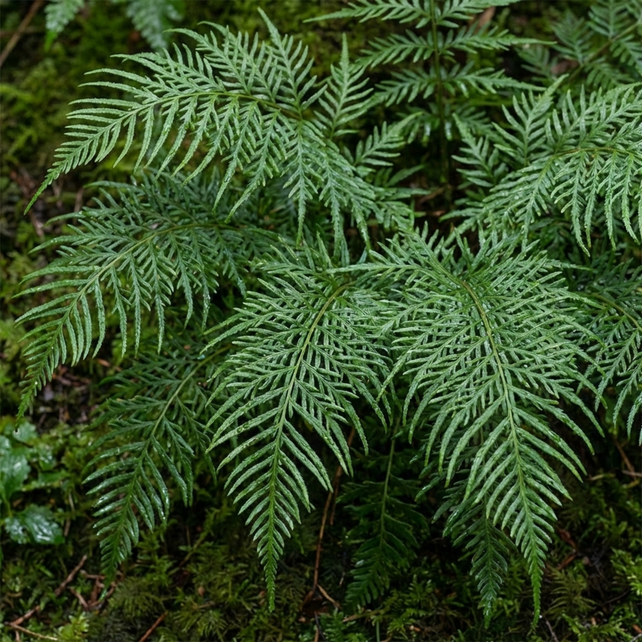 Set of 3 or 6 Dryopteris Linearis Polydactyla Male Fern Plants, Hardy Shade Loving Perennial Ferns, Garden Ready, 1 Litre Root-Ball
