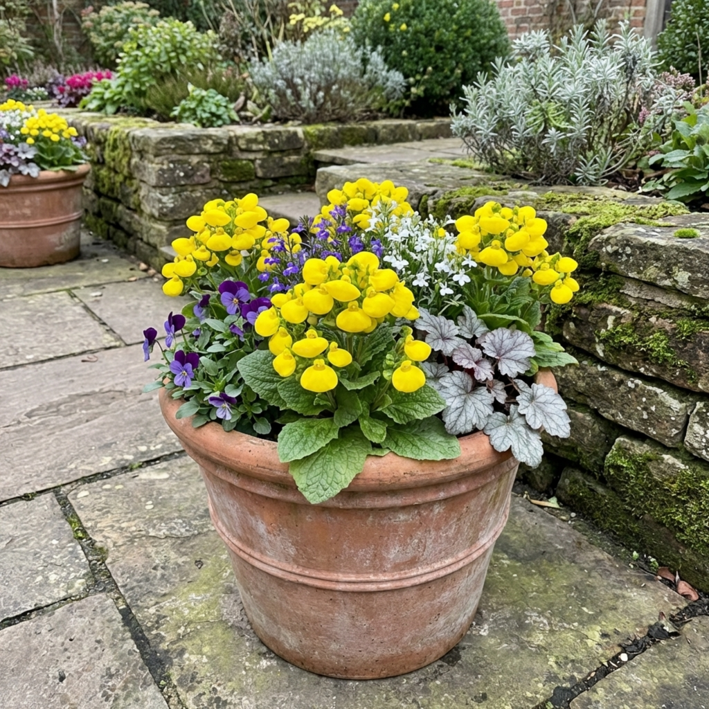 Set of 3 or 6 Garden Ready Plants – Calceolaria Calynopsis ‘Yellow’, Ready to Plant