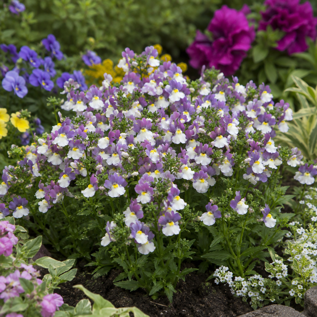 1 Large Plant - Nemesia Lady Kate, Ready to Plant in Your Garden, 5L Pot