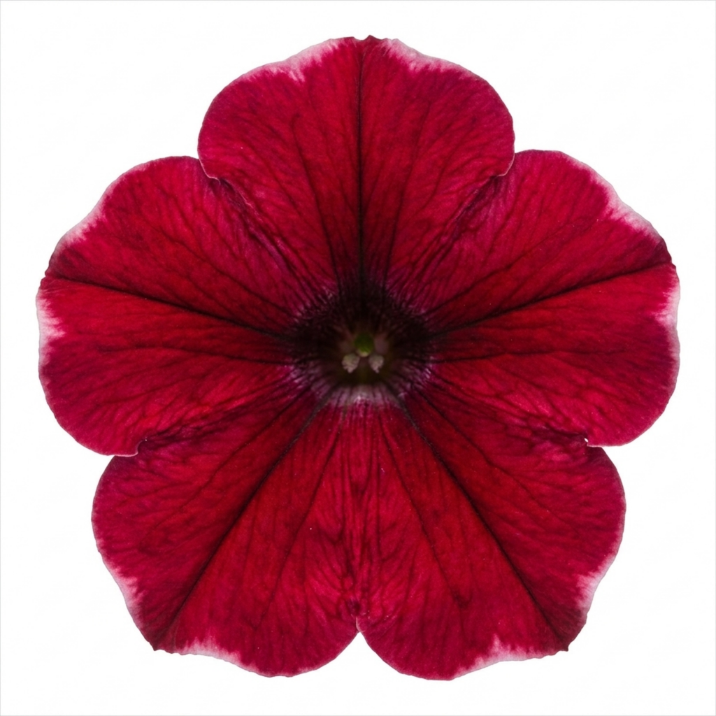 1 Large Plant - Petunia Rimarkable Cherry, Ready to Plant in Your Garden, 2L Pot