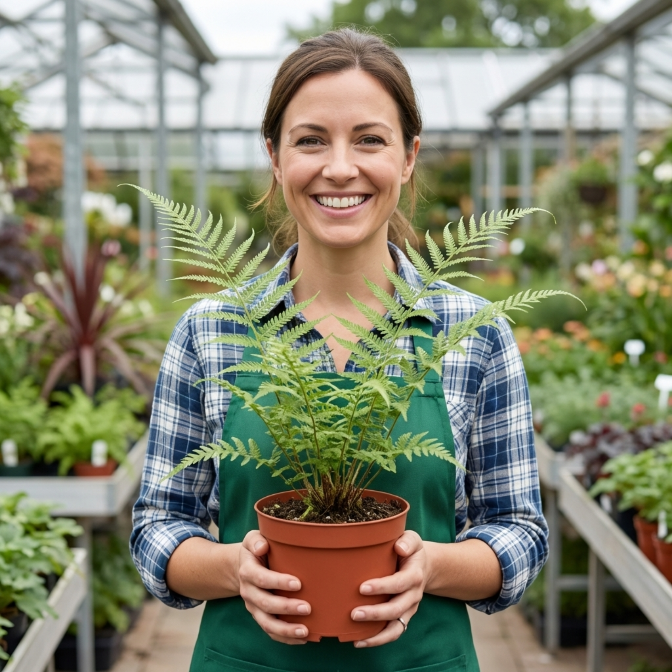 Set of 3 or 6 Dryopteris Linearis Polydactyla Male Fern Plants, Hardy Shade Loving Perennial Ferns, Garden Ready, 1 Litre Root-Ball